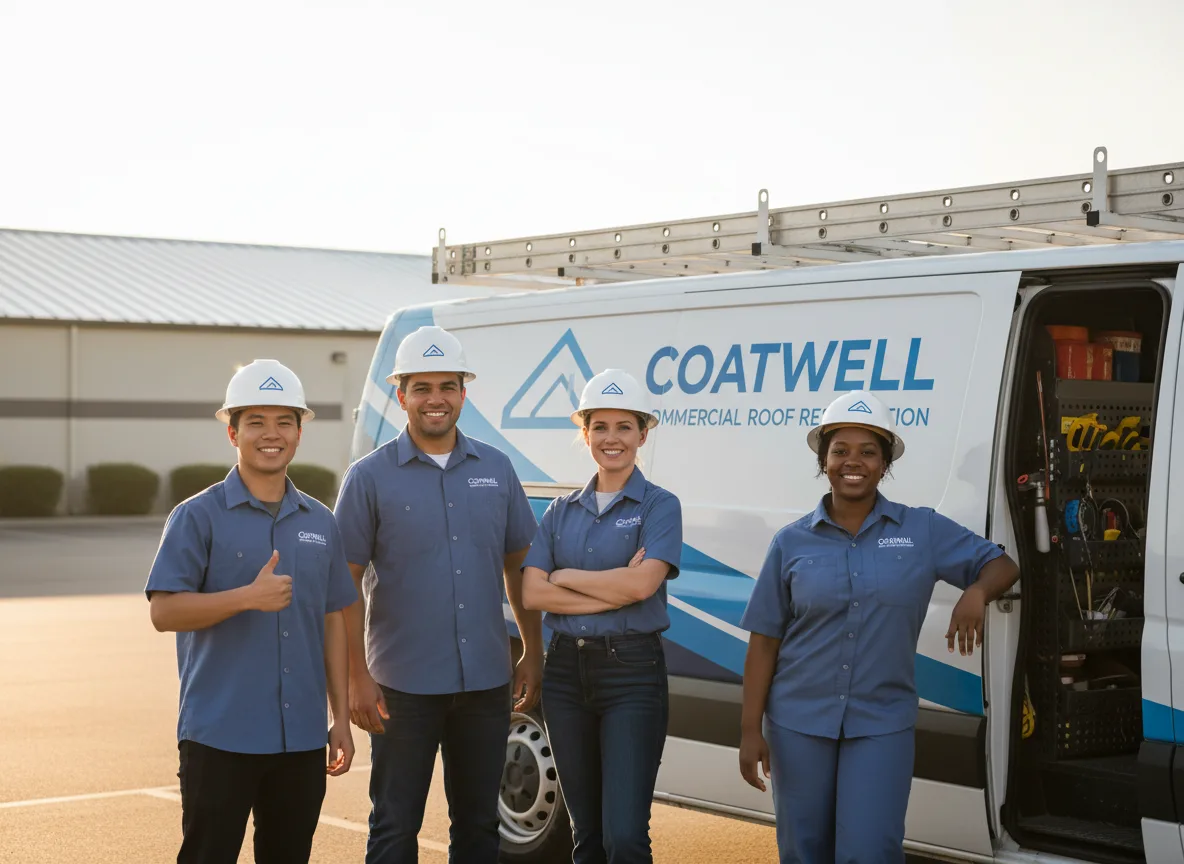 Commercial roof coating company in Bingen, WA